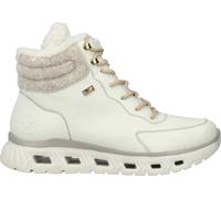 Rieker Sport Damen Schnürstiefel Weiß, Damen, Größe: 40, Material: Glattleder/Textil