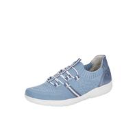 Rieker Sport Damen Slipper Blau, Damen, Größe: 36, Material: Textil