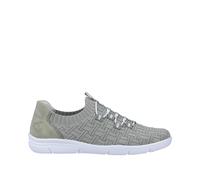 Rieker Sport Damen Slipper Grün, Damen, Größe: 37, Material: Textil