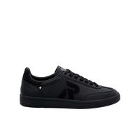 Rieker Sport Damen Sneaker Low Schwarz, Damen, Größe: 41, Material: Glattleder/Synthetik