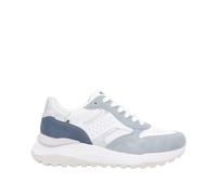 Rieker Sport Damen Sneaker Low Weiß, Damen, Größe: 39, Material: Leder/Textil