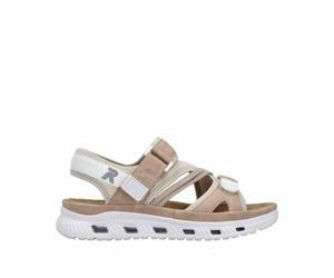 Rieker Sport Damen Trekkingsandalen Rosa, Damen, Größe: 42, Material: Kunstleder/Synthetik