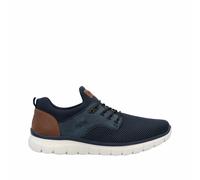 Rieker Sport Herren Slipper Blau, Herren, Größe: 42, Material: Textil