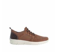 Rieker Sport Herren Slipper Braun, Herren, Größe: 46, Material: Kunstleder/Textil