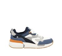 Rieker Sport Herren Sneaker Low Blau, Herren, Größe: 41, Material: Kunstleder/Textil