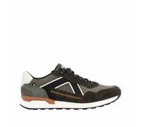Rieker Sport Herren Sneaker Low Grün, Herren, Größe: 40, Material: Leder/Textil