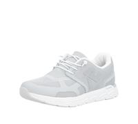 Rieker Slip-On Sneaker Preston (RIEKER SPORT) Damen hellgrau Nubuklederimitat/Textil Gr. 38