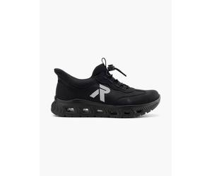 Rieker Sport Slip On Sneaker Schwarz, Damen, Größe: 37, Material: Synthetik/Textil