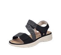 Rieker - Sportliche Sandalette schwarz - Gr. - 40