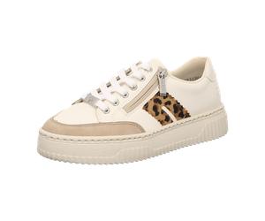 Rieker Sportliche Schnürschuhe für Damen, beige, Größe 37 EU