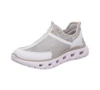 FSK Damen Halbschuhe weiss/weiss-silber/silverflower/bianco - Gr. - 36