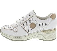 Rieker sportlicher Schnürer BeigeBeige / Neu / 39