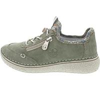 Rieker sportlicher Schnürer Grün - Grün / 38