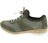 Rieker sportlicher Schnürer Grün - Grün / 41