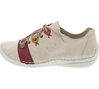 Rieker sportlicher Schnürer Rosa - Rosa / 38