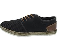 Rieker sportlicher Schnürer Schwarz