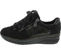 Rieker sportlicher Schnürer SchwarzSchwarz / 41