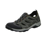 Rieker - sportlicher Slipper Schwarz - Gr. - 47