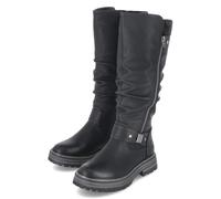 Rieker Damen Winterstiefel 93093, Frauen Stiefel, wasserabweisend, riekerTEX,uebergangsschuhe,Boots,Winterschuhe,schwarz (00),40 EU / 6.5 UK
