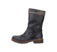 Rieker Winterstiefel Z4755-00 (Stiefel mit seitlichen Reissverschluss und Innenfutter) schwarz Damen, Größe Euro (US) 40 (8,5)