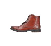 Schnürstiefelette RIEKER "Rieker Stiefelette Glattleder", Herren, Gr. 44, braun, Glattleder, casual, Schuhe (34520220-44) braun