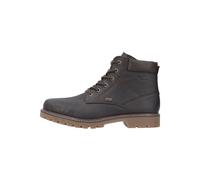 Winterstiefelette RIEKER, Herren, Gr. 45, braun (dunkelbraun), Leder, Lederimitat, Schuhe, mit TEX-Membran (17780464-45) dunkelbraun