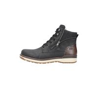 Rieker Herren Schnürstiefeletten 39440, Männer Stiefeletten, wasserabweisend, riekerTEX,wasserdicht,Boots,Stiefel,Bootee,schwarz (00),41 EU / 7.5 UK
