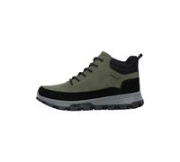 Rieker Stiefelette Lederimitat Schwarz/Grün - 45