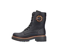 Rieker Stiefelette Lederimitat Schwarz Warmfutter - 41