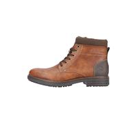 Schnürstiefelette RIEKER "Rieker Stiefelette Lederimitat", Herren, Gr. 45, braun (toffee), Lederimitat, Schuhe Schnürstiefelette (95198404-45) toffee
