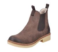 Rieker Damen Chelsea Boots Z5050, Frauen Stiefeletten,Bootee,Booties,halbstiefel,Kurzstiefel,uebergangsschuhe,braun (25),37 EU / 4 UK