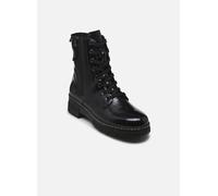 Schnürstiefelette RIEKER "Rieker Stiefelette Lederimitat", Damen, Gr. 41, blau (dunkelblau), Lederimitat, casual, Schuhe (26930618-41) dunkelblau