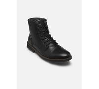 Schnürstiefelette RIEKER "Rieker Stiefelette Glattleder", Herren, Gr. 41, schwarz, Glattleder, casual, Schuhe (65928819-41) schwarz