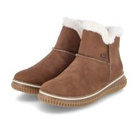 Rieker Stiefeletten - Gr. 39 - Braun - Kunstleder