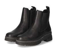 Rieker Stiefeletten - Gr. 42 - Schwarz - Kunstleder