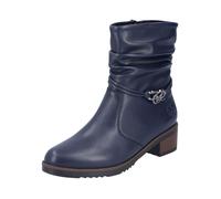 Stiefelette RIEKER Gr. 43, blau (navy) Damen Schuhe (26138722-43) navy