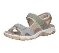 Rieker Damen Klassische Sandalen 68866, Frauen Sandalen,Sommerschuhe,Freizeitschuhe,offene Schuhe,Strandschuhe,Multi (94),39 EU / 6 UK