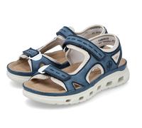 Rieker Trekkingsandalen 64066-14 (leichte und flexible Sohle) blau Damen, Größe Euro (US) 38 (7)