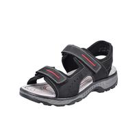 Rieker Sportliche Sandalen schwarz FSK Herren Sandalen 46