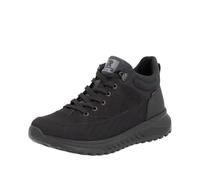 Rieker Sneaker U0173-00 Revolution Rubby niedrig Leder Schwarz Größe 44