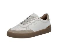 Rieker Sneaker U0710-80 Herren Glattleder mit Perforation Weiß Gr. 44