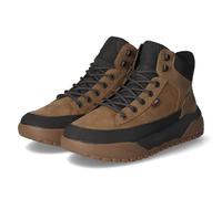 Rieker Stiefelette U1571 Herren Lederimitat Schwarz/Braun Warmfutter Größe 40