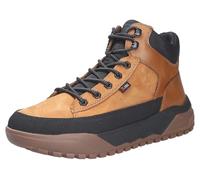 Schnürstiefelette RIEKER "Rieker Stiefelette Lederimitat", Herren, Gr. 47, schwarz (braun, schwarz), Lederimitat, casual, Schuhe (37622309-47) braun, schwarz