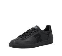 Sneaker RIEKER SPORT "San Diego Swing2GO", Herren, Gr. 46, schwarz (schwarz uni), Leder, Schuhe Sneaker, Retro-Sneaker aus der neuen Christoph Kramer Kollektion (66631060-46) schwarz uni