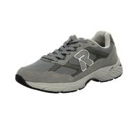 Sneaker RIEKER SPORT, Herren, Gr. 45, grau, Leder, Textil, Schuhe Sneaker, Schnürschuh, Halbschuh, Sportschuh (72160834-45) grau