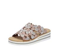 Rieker FSK Damen Sandalen für Damen, silber, Größe 39 EU