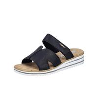 Rieker Damen V0622 Pantolette, Schwarz, 42 EU