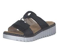 Rieker Pantoletten V1396-14 Damen Blau Gr. 40 EU