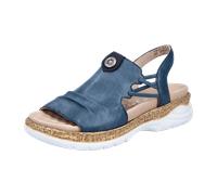 Rieker V2272-14 für Damen, blau, Größe 38 EU