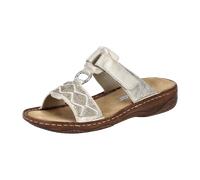 Rieker Damen Pantolette Muschel Beige Größe 39